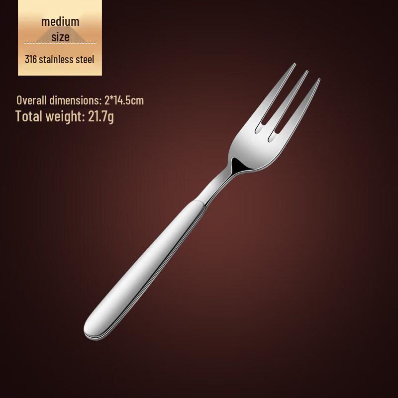 Qiwei 316 Stainless Steel Dining Fork