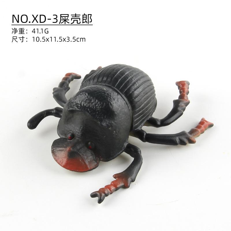 Simulations-Insekten-Tier-Modell Monopteryx Marienkäfer Schmetterling Raupe Kognitives Statisches Ornament Spielzeug