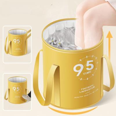 Portable Foldable Foot Bath Tub, with Heat Retention - Multifunctional Deep Basin, Aluminum Film Insulation, Foot Spa Bucket,Beauty and Personal Care