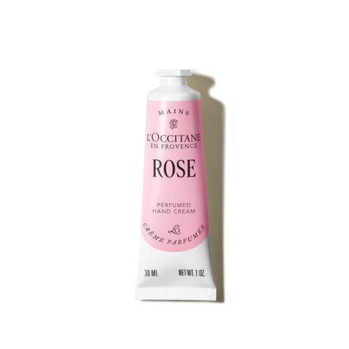 LOCCITANE Rose Perfumed Hand Cream 30mL Moisturizing Beauty