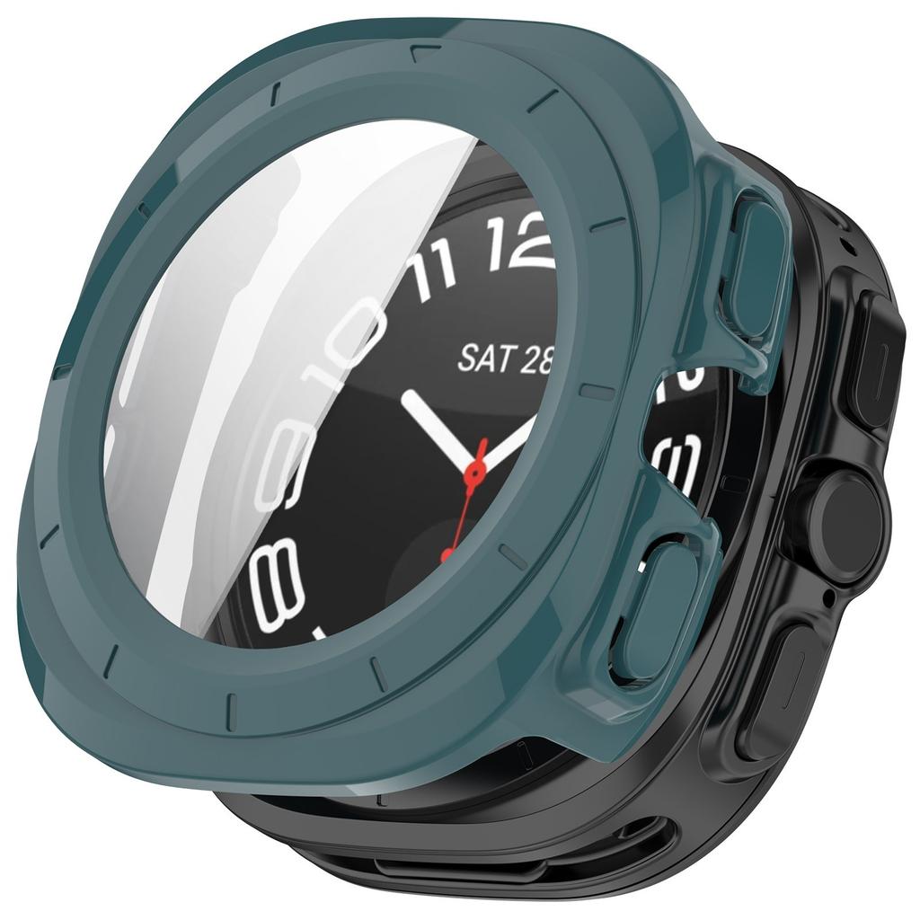 Watch Case+Glass For Samsung Galaxy Watch Ultra 47mm Protective Screen Tempered Glass Film For Galaxy Watch 7 Ultra Bumper Cover