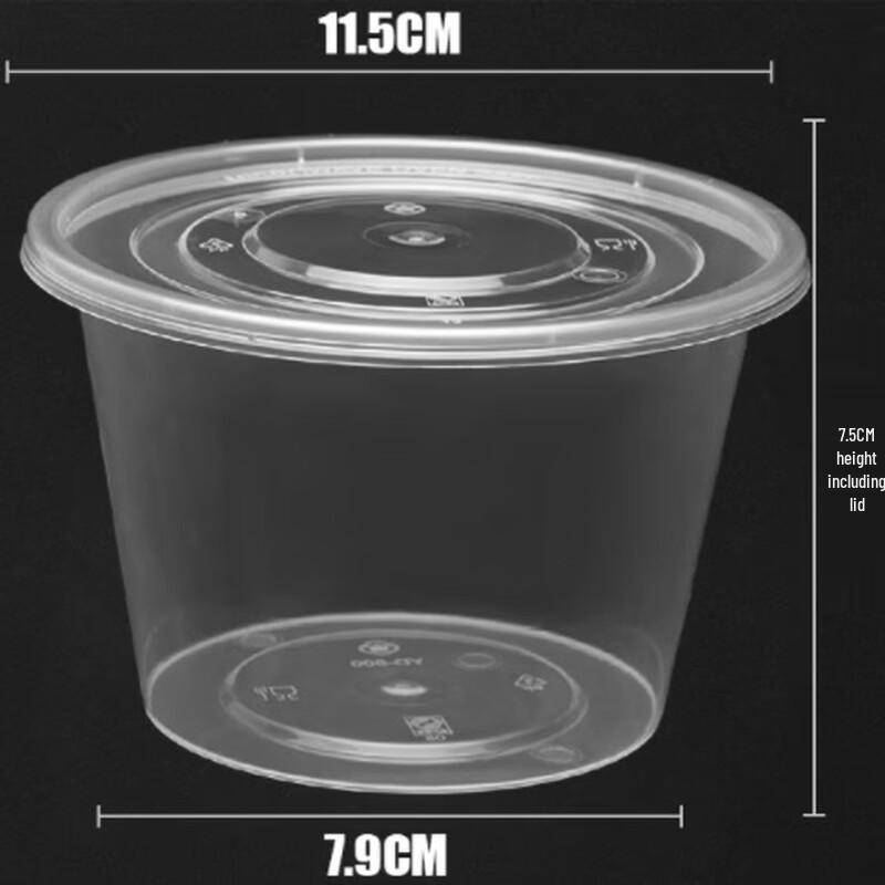 

Disposable Leak-Proof Food Containers