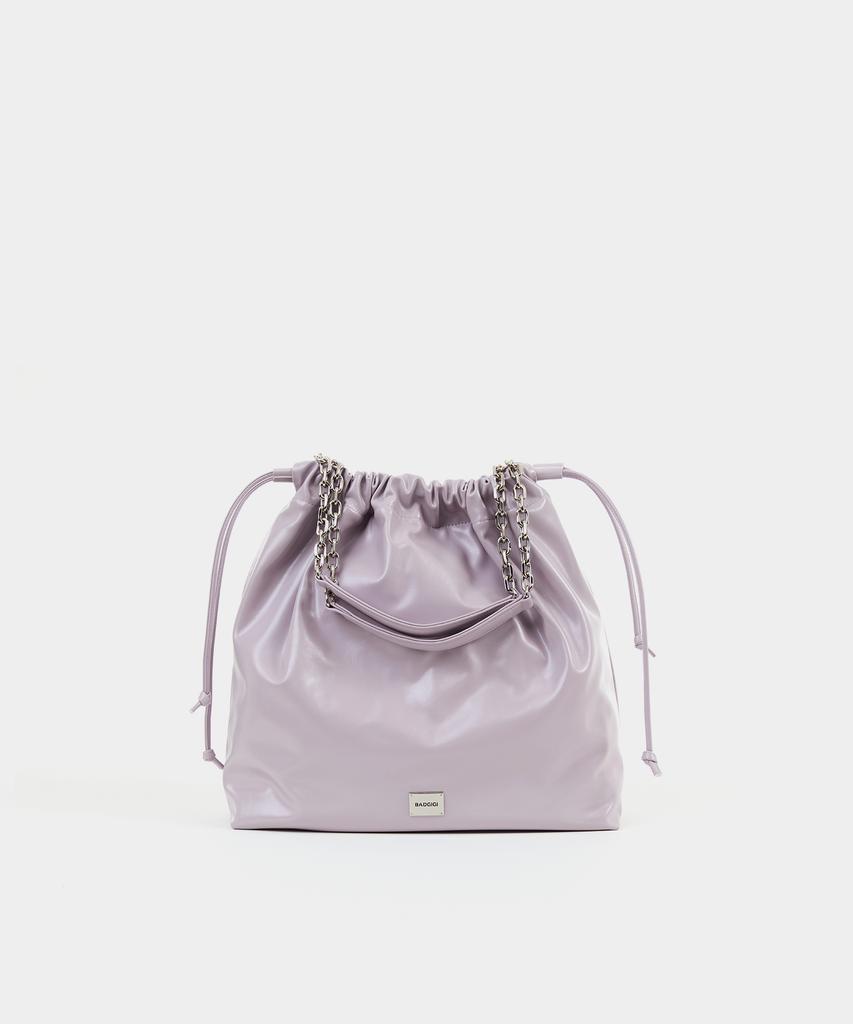Badgigi Chain Trawstring Bag Purple