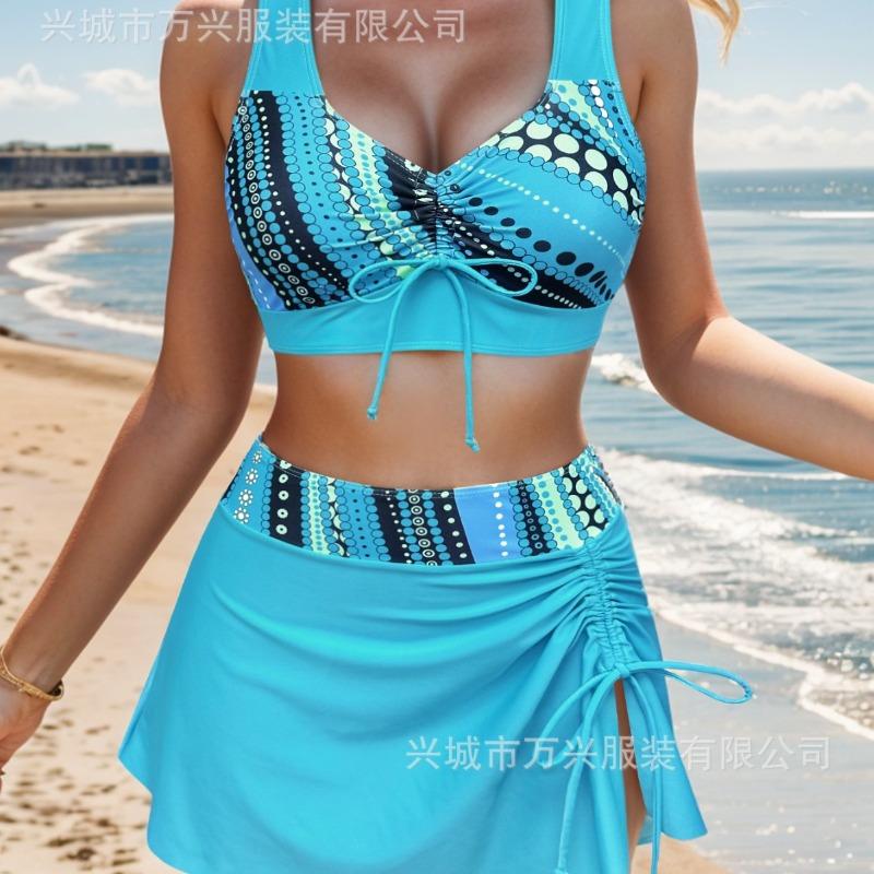 New Style Split Swimsuit for Women, Slim and Sexy Backless Bikini, High-end Crossover Bikini Swimsuit