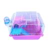 Double Layer Villa Shape Pet Cage with Running Wheel Feeding Bowl for Hamster