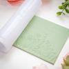 Ergonomic Floral Pattern Clay Embossing Roller For Polymer Jewelry Making Earrings Crafting Supplies Rolling Pin