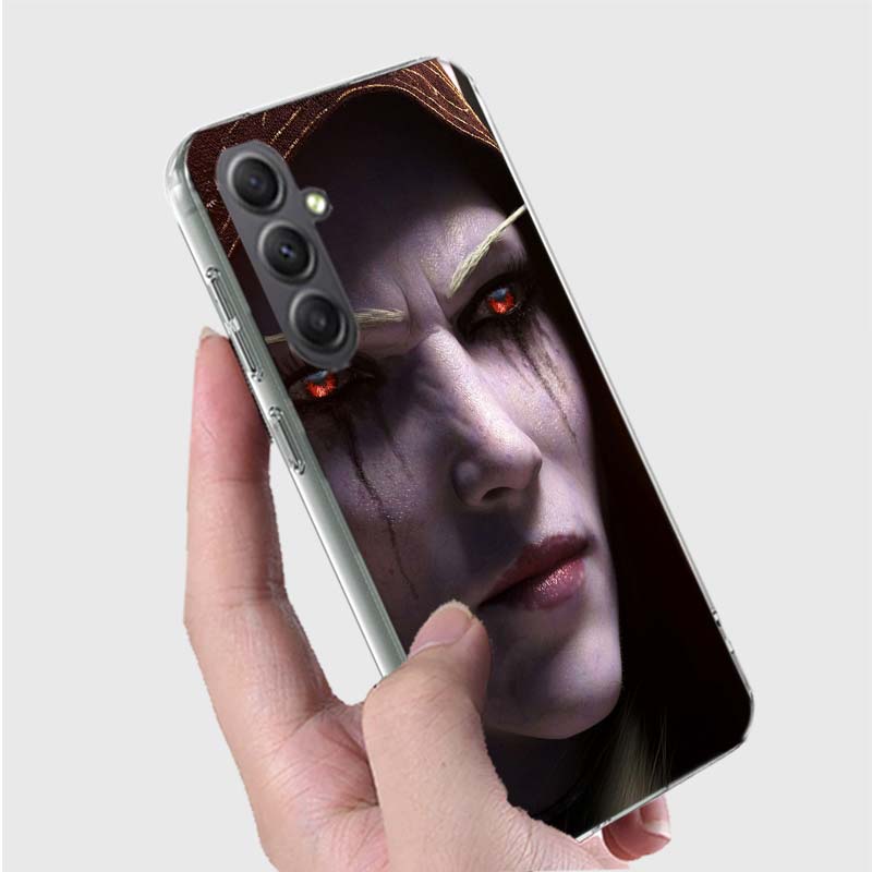 W-World Of W-Warcraft Elf Phone Case for Samsung A16 A26 A36 A56 A17 A37 A57 A07 A06 A02S A03 A04S A05S Galaxy Note 20 10 A50S A