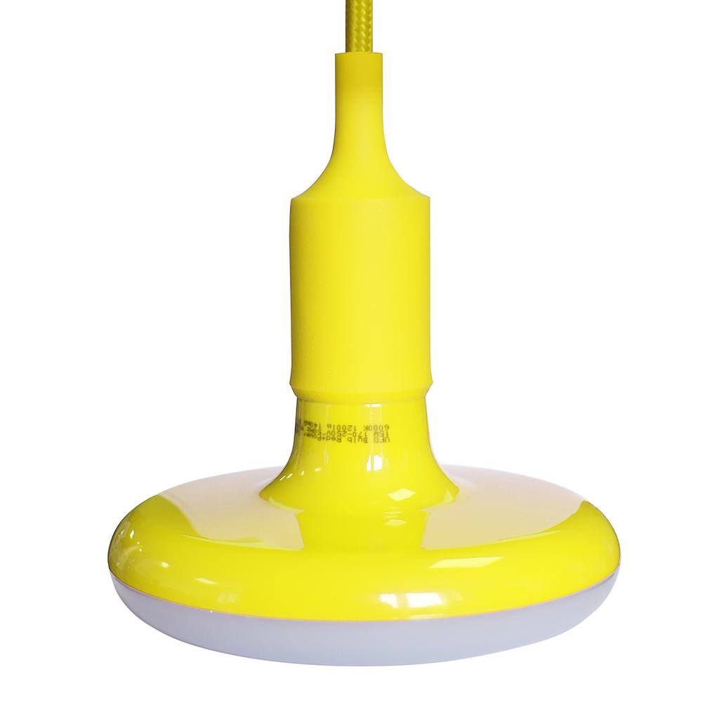 Ufo Bulb 15W Led Yellow + Braided Cable