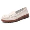 Women's Summer Loafers Leather Driving Moccasins Comfort Flats Casual Slip On Plus Size Shoes for Girl