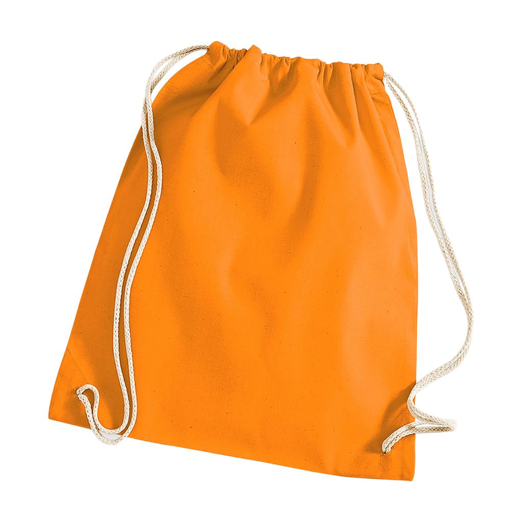 Westford Mill Plain Cotton Drawstring Bag