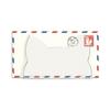 Letter Holder Clear Acrylics Mail Sorter Letter Rack Envelope Organiser for Desk Mail Envelope Organization 15x5.5x10cm