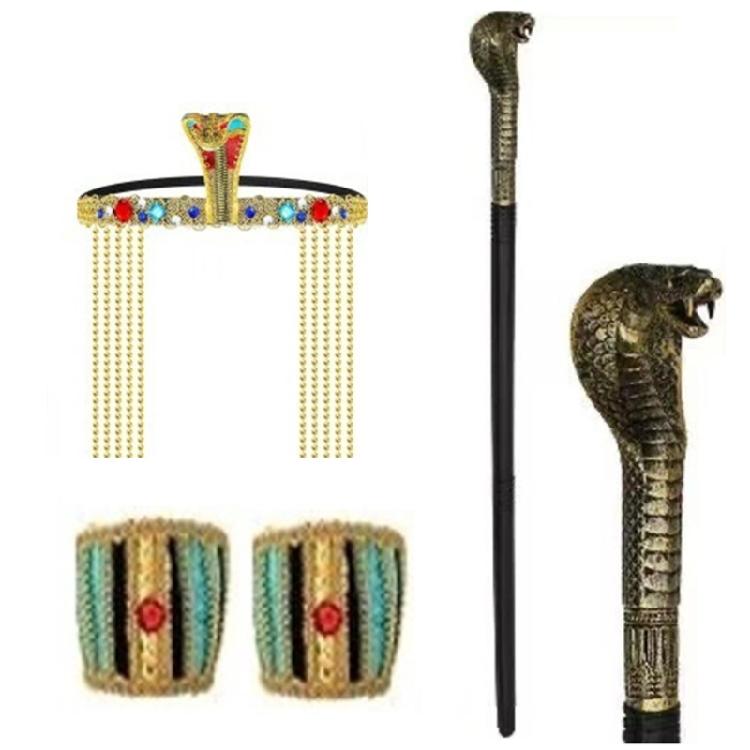 Egyptian Queen Headwear Egyptian Hat Snake Headbands Halloween Party
