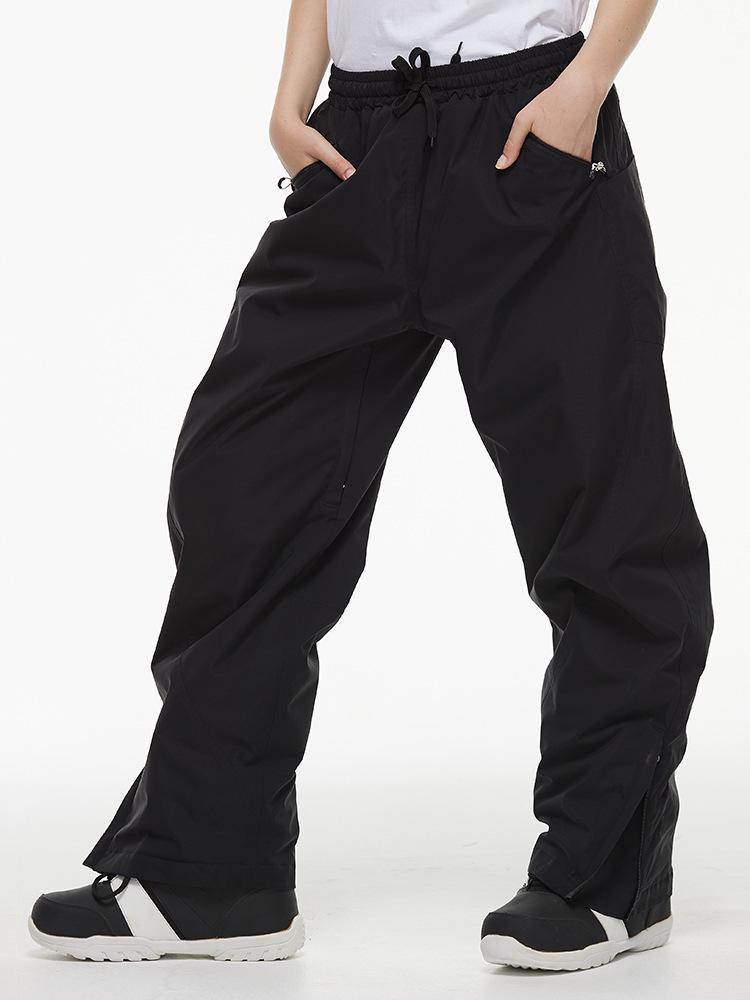 Unisex Waterproof Winter Ski Pants - Warm, Thick, Loose Fit