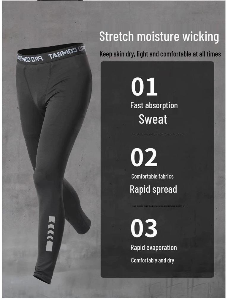 Herren Sportset: Laufen & Fitnessstudio Schnelltrocknend Hochelastisches Outfit