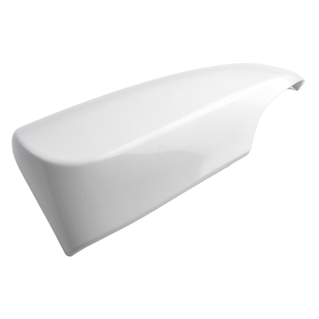 1×Left Rear View Mirror Case Cover Side Wing Door Mirror Cap For Toyota- For Yaris- 2012~2020 White Plastic Shell Car Accessory