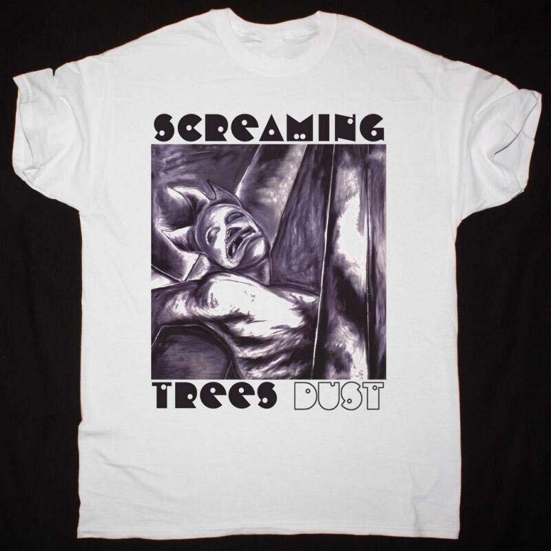Screaming Trees Dust Album Cotton White All Size Men Women Shirt Unisex T-Shirt XXXL 1950₽