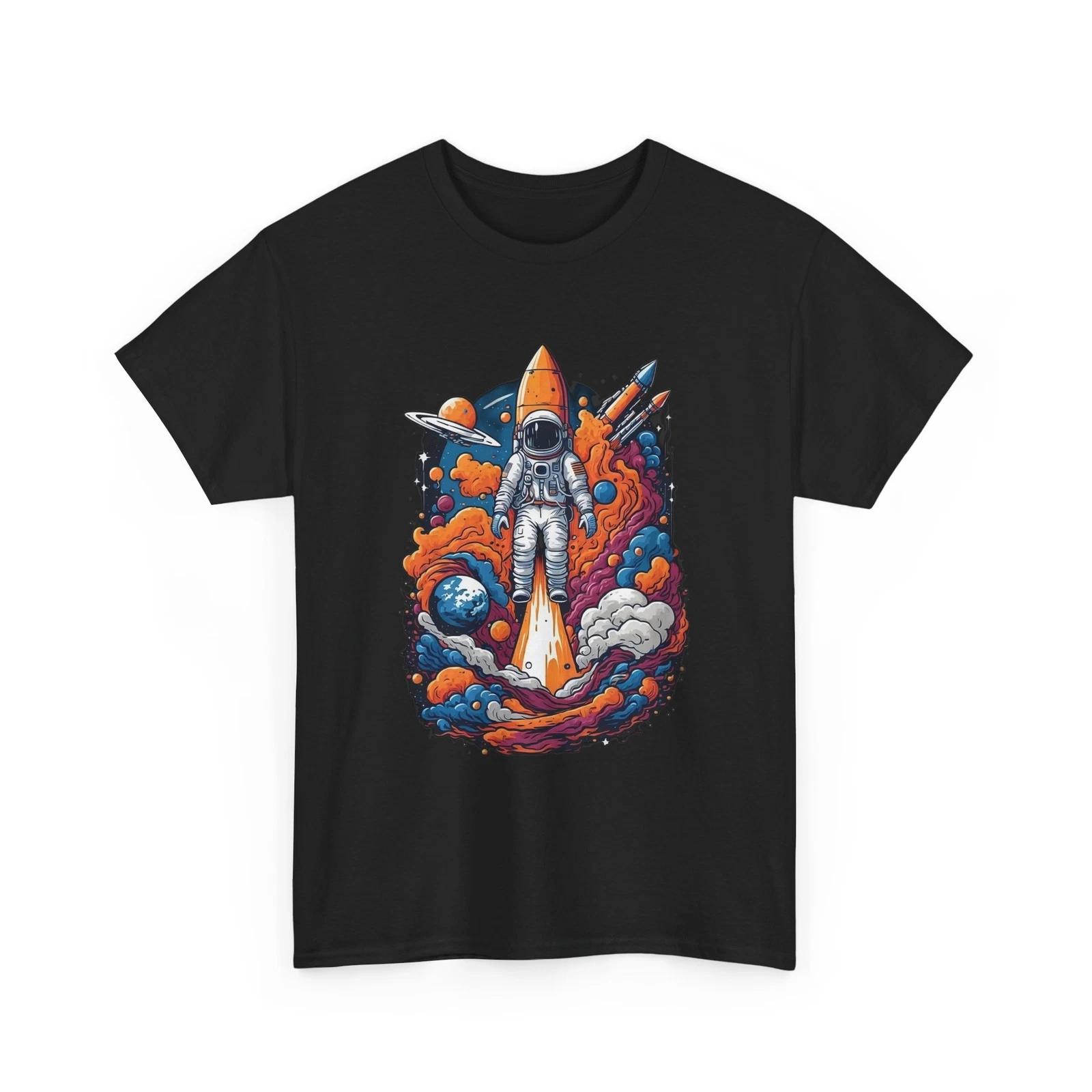 Cosmic Journey T-Shirt | Space Explorer & Astronaut Fan Apparel S