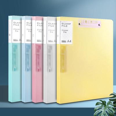 A4 Thickened Double Clip Document Holder for Students and Office