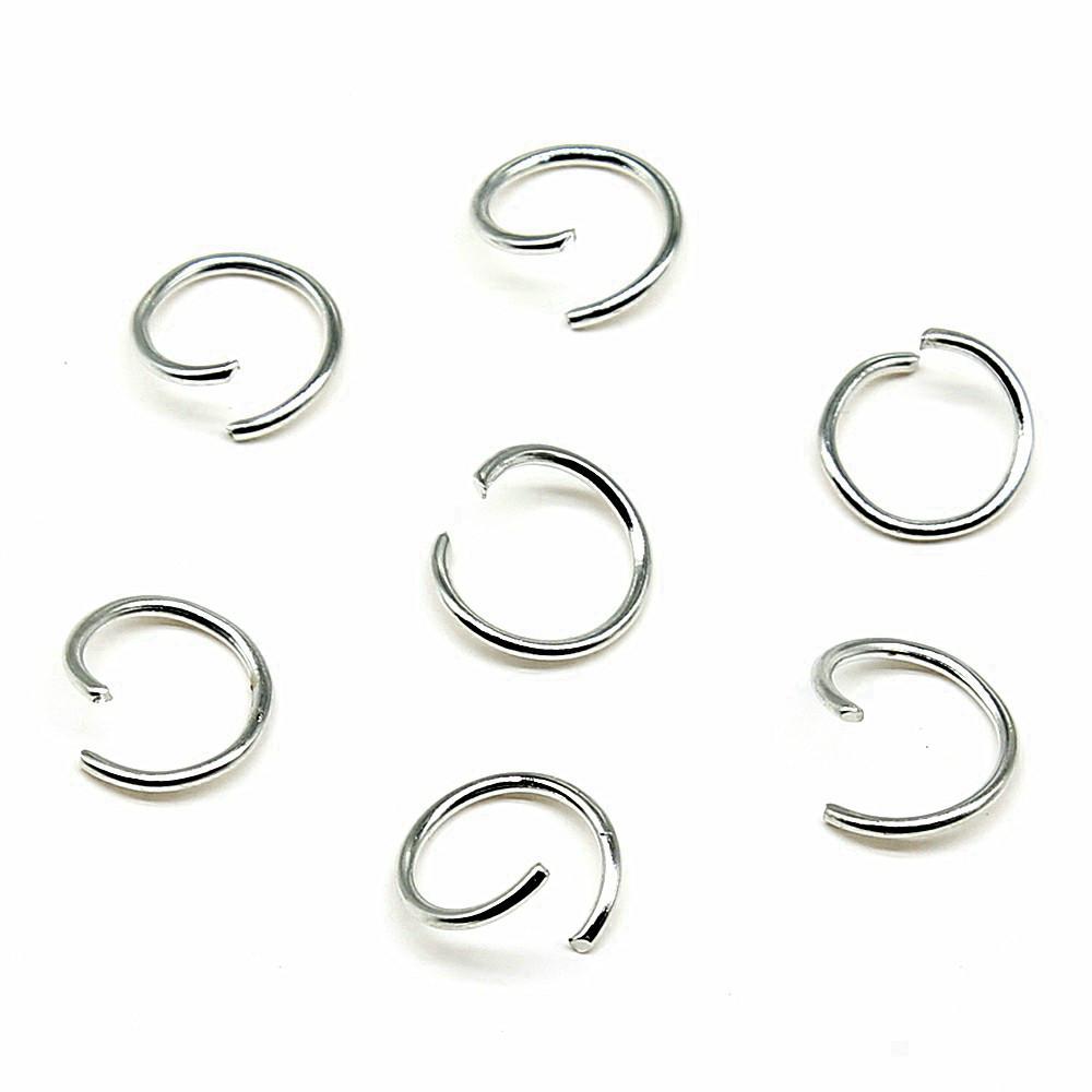 5 Colors 6 Sizes Jump Rings Open Connectors For Jewelry Making Components