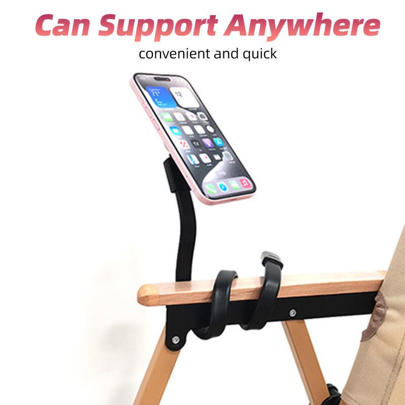 HdoorLink Kinderwagen-Telefonhalterung mit magnetischer Saugnapf-Flexibler Schwanenhals-Telefonhalter Handyhalter für Kinderwagen Laufband Spin Bike