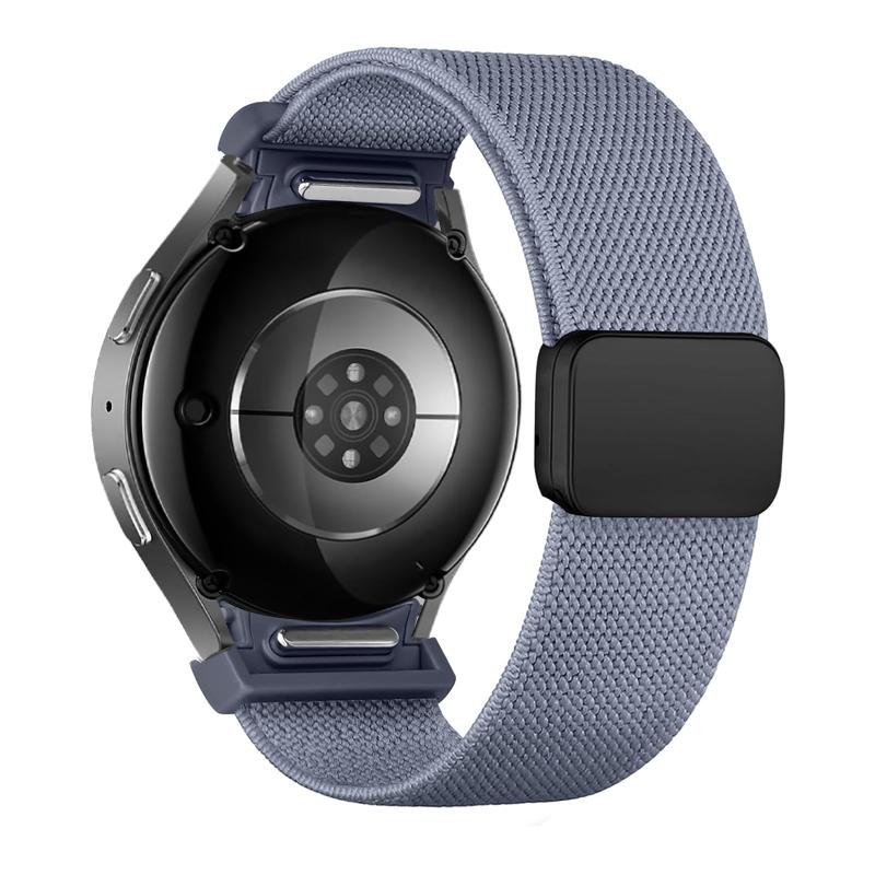 Band For Samsung Galaxy Watch 7/6/5/4/5 Pro 44mm 40mm No Gaps Magnetic Nylon sport correa bracelet Galaxy watch 6 classic Straps