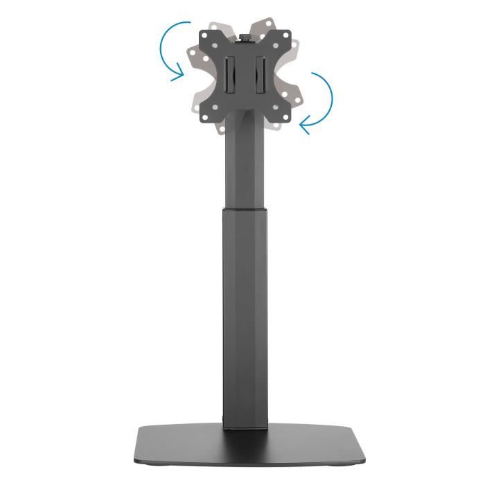 TooQ DB1732TN-B, Autonome, 7 kg, 43,2 cm (17"), 81,3 cm (32"), 100 x 100 mm, Noir