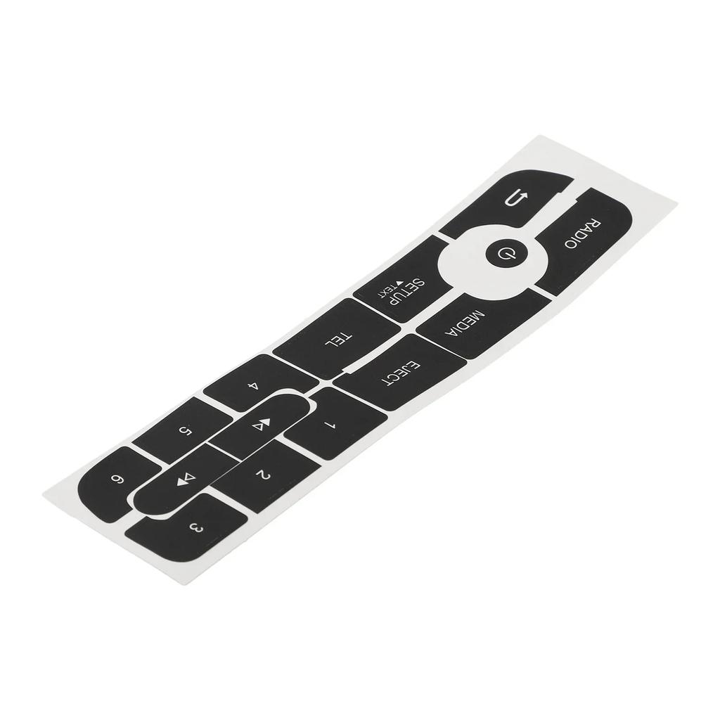 Auto Knöpfe Reparatur Aufkleber CD Radio Audio Knöpfe Reparatur Aufkleber Aufkleber Für Megane Für Master III Ersatz