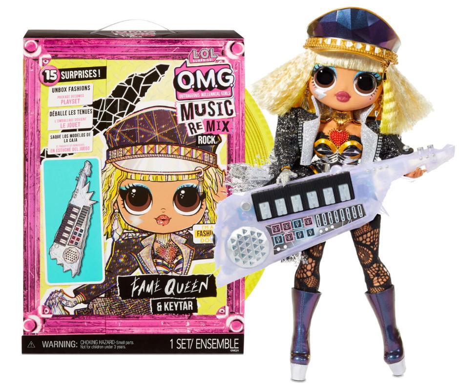 LOL Surprise OMG Doll FAME QUEEN Remix Rock MGA