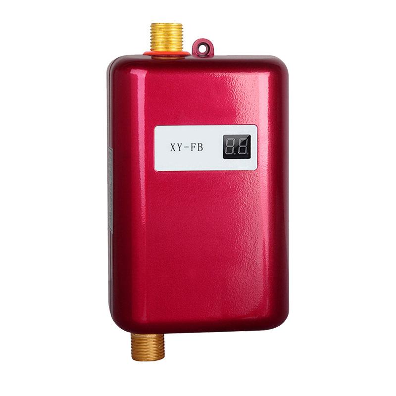Instant Electric Water Heater - Fast Heating 3800W EU 220V красный