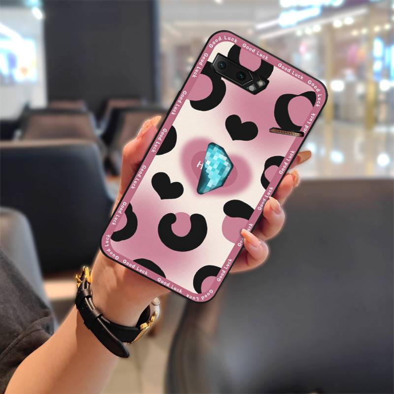 Dirt-resistant Fashion Design Phone Case For Asus ROG Phone II ZS660KL Soft Case Shockproof TPU Durable Cute Anti-dust