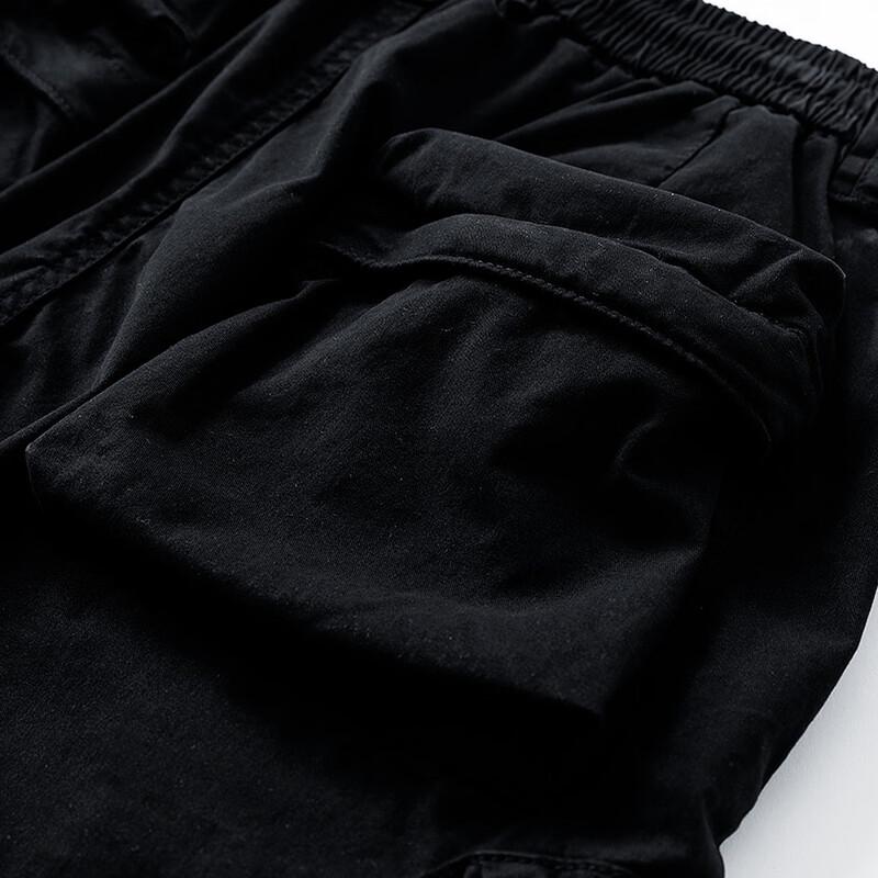 DeMana Men's Street Style Drawstring Cargo Shorts