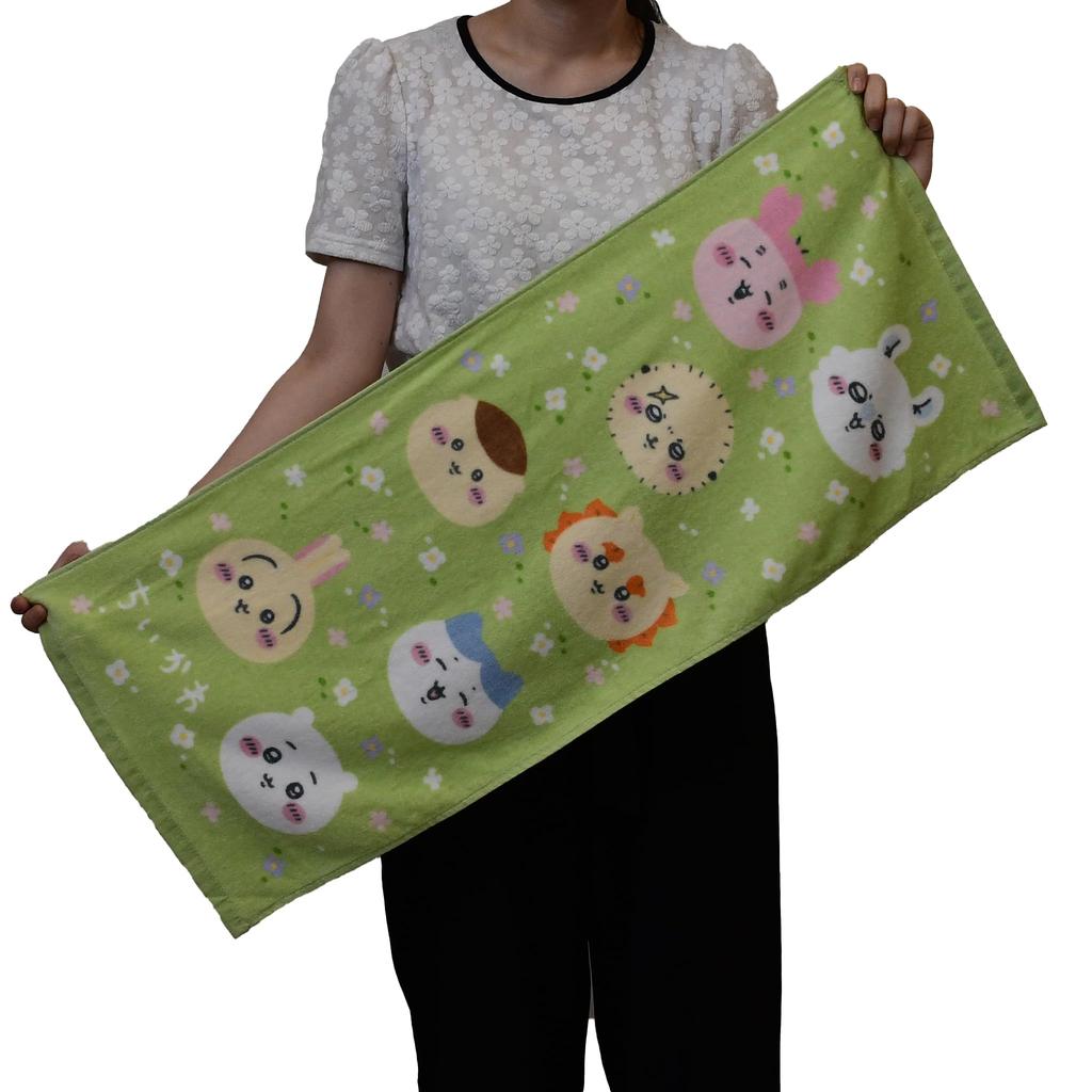 Marushin Face Flower Field and Little Kawachi Antibacterial and Deodorizing 0776008000 Towel, Design, Treatment,