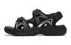 YOUNG KOKO Comfortable Slip Resistant Abrasion Resistant Children's Sandals Black Teenagers YKUU022-1