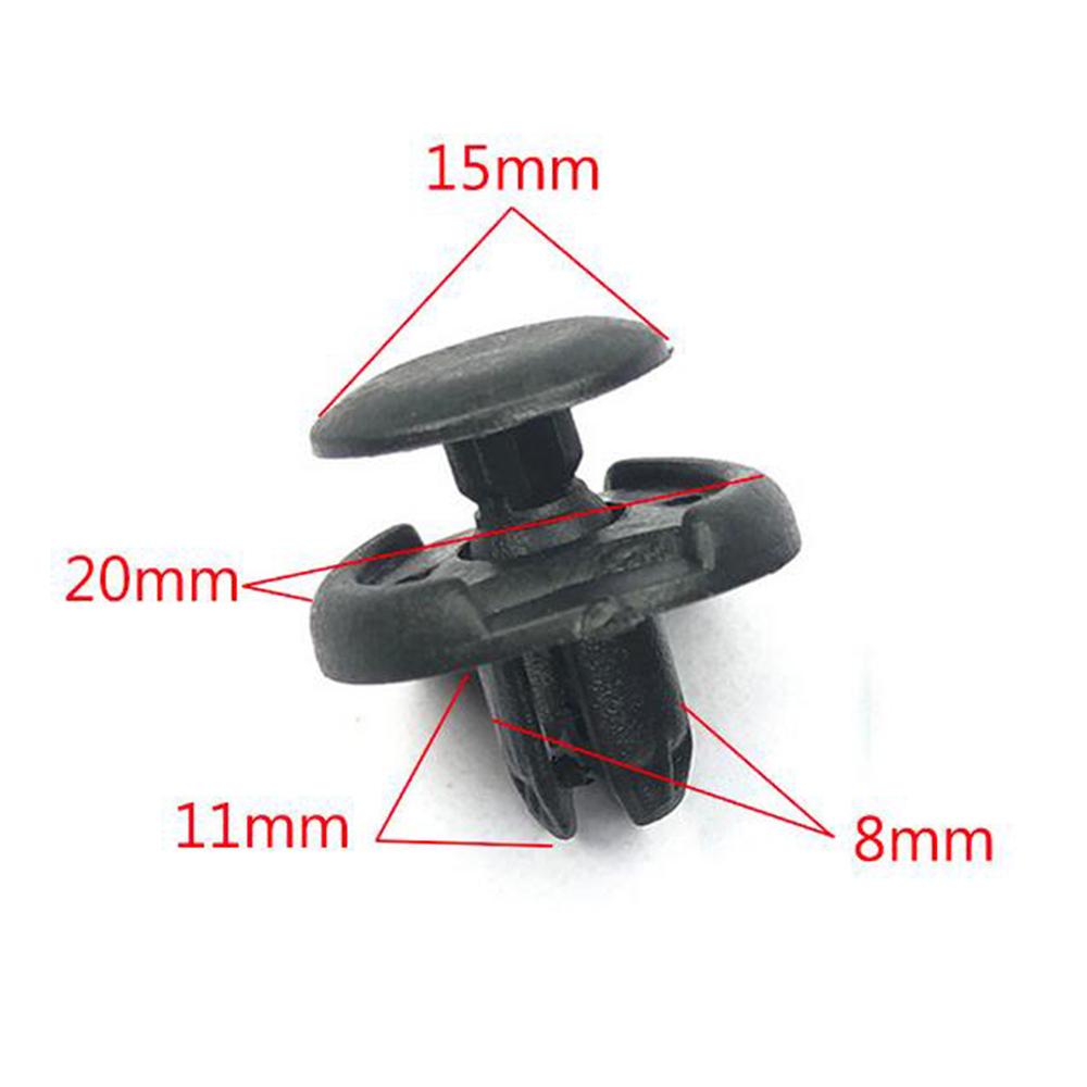 10Pcs 91512-SX0-003 Wheel Arch Lining & Splashguard Clips For Honda Civic Accord