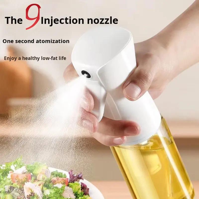 200/300/500ML Pneumatic Spray Bottle Fitness Barbecue Spray Oil Dispenser Kitchen Oil Spray Bottle Cooking Olive Oil Sprayer