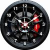 Silent 2D Flat Wall Clock Motorcycle Style Quartz Wall Clock  Study Room