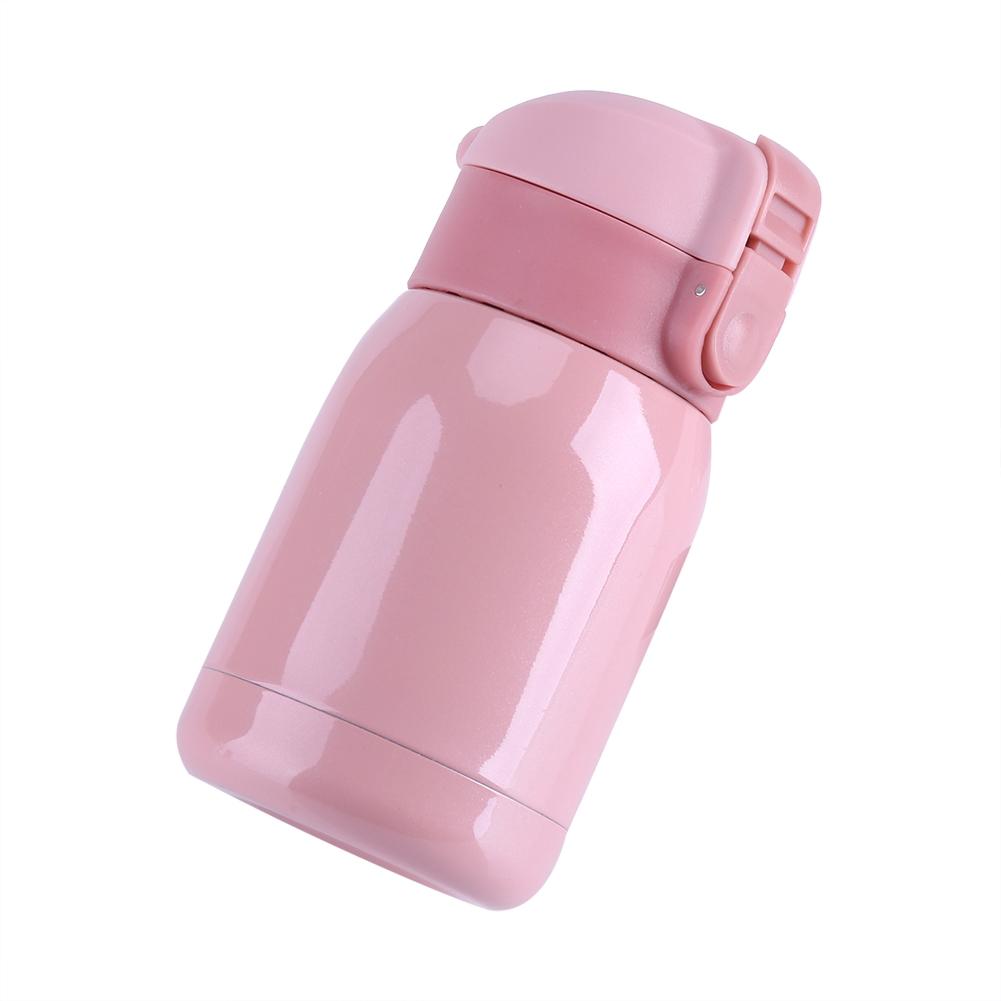 200ML Mini Stainless Steel Double wall Vacuum Insulated Cup Thermal Water Bottle Office Mug