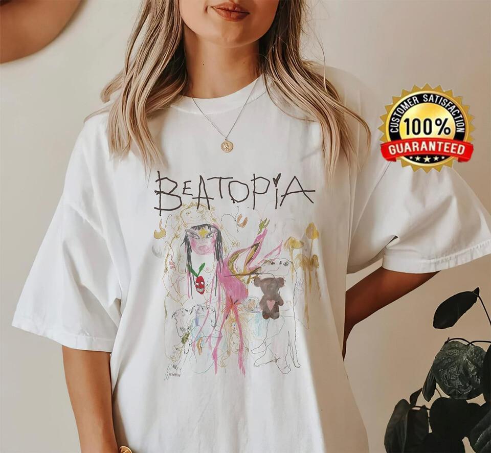 

New ! Beabadoobee Music Tour White T-Shirt Cotton Full Size Unisex T-Shirt XXXXL
