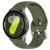 Silicone Strap For Samsung Galaxy Watch 7 6 5 4 FE 44mm 40mm Sports Breathable Bracelet Wristband Watch 6-4 Classic 47mm 46/43mm