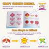 Creative Origami Paper Kit, 54 Double-Sided Sheets with Instruction Booklet, Educational DIY Craft for Kids & Adults