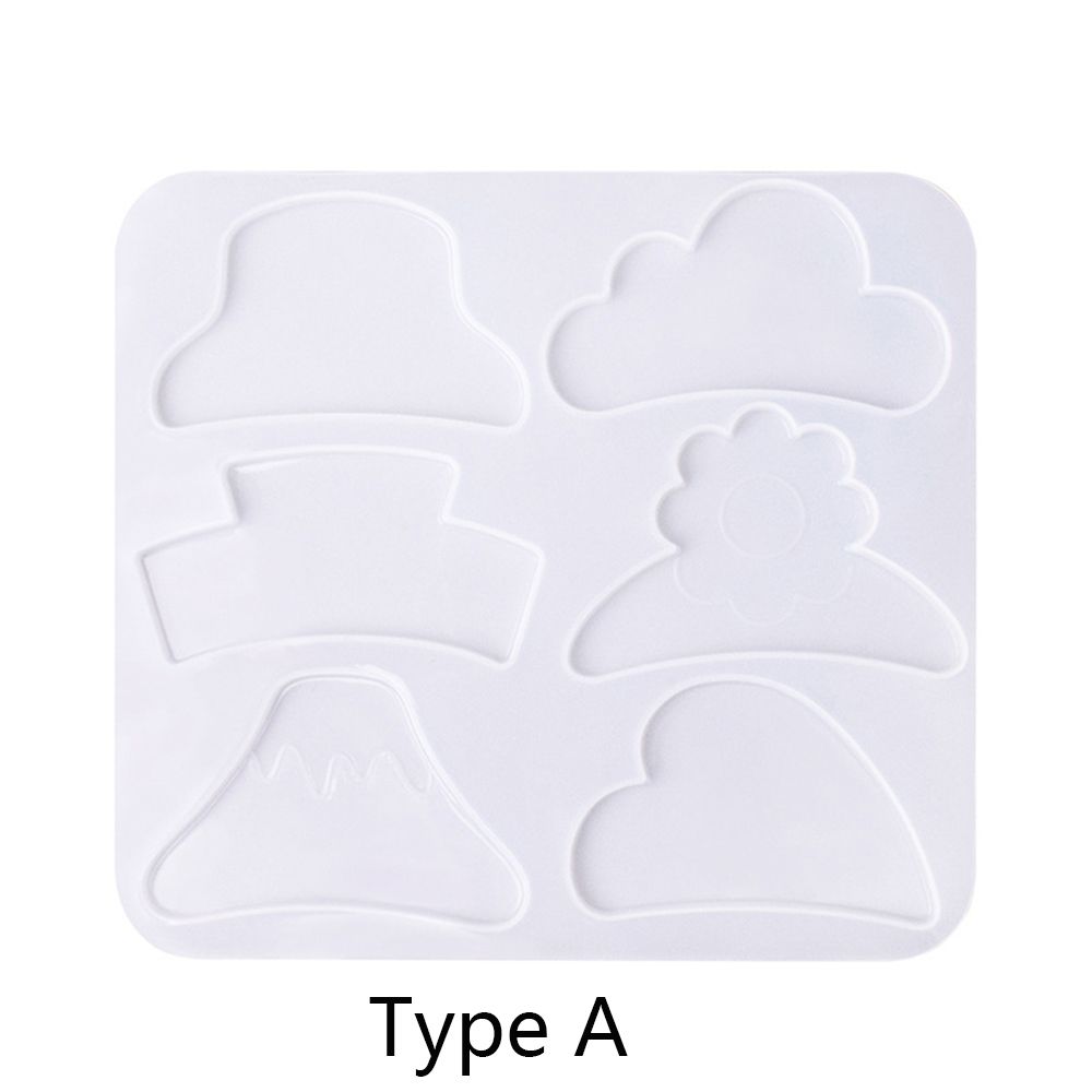 DIY UV Crystal Epoxy Hairpin Grasping Clip Silicone Mold Claw Clip Mould Hair Clamps