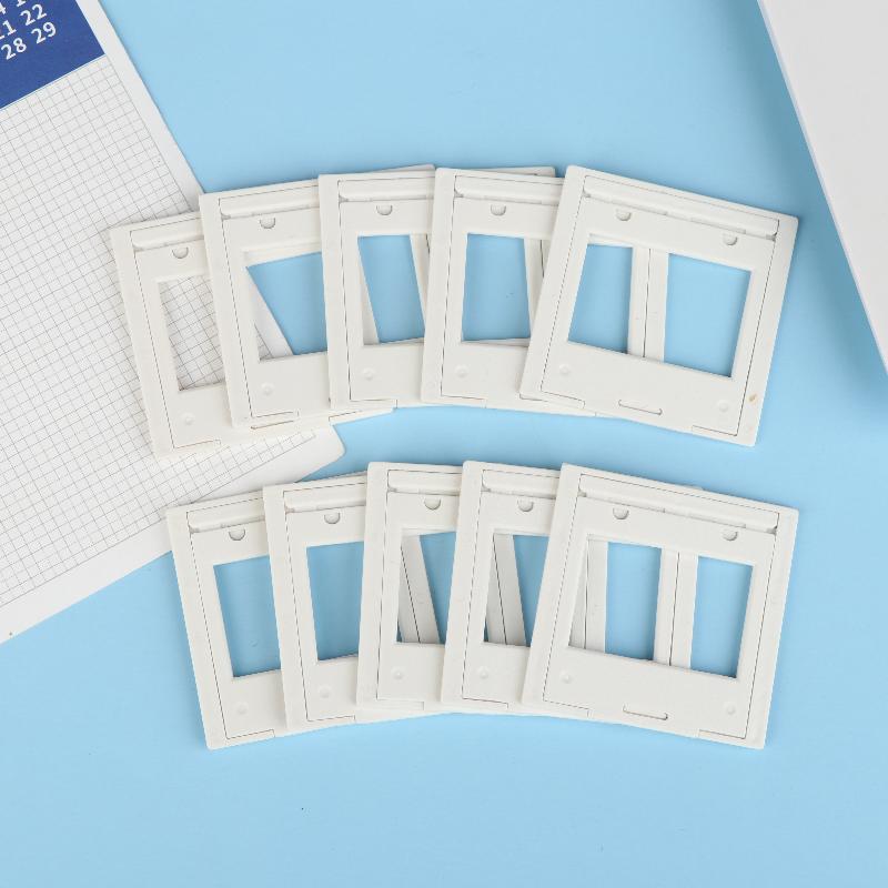 

135 Reversal Film Frame Vintage Simple Film Frame For 135 Film Lantern Slide Camera Scan Film Negatives Magic Lantern Film 10pcs білий