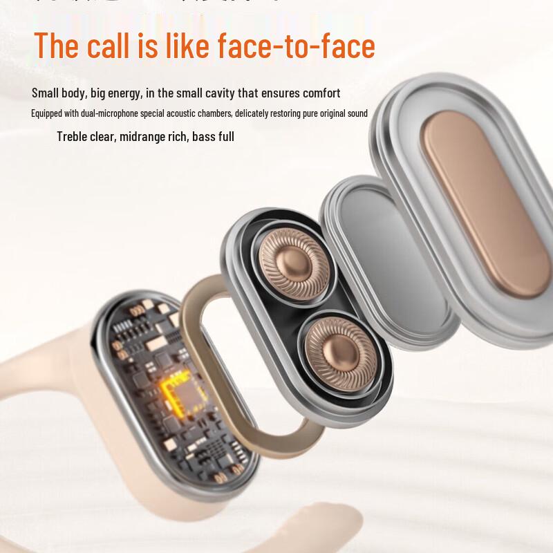 Newsmy LY12 Open-Ear Wireless Sport Headphones with Noise Cancellation