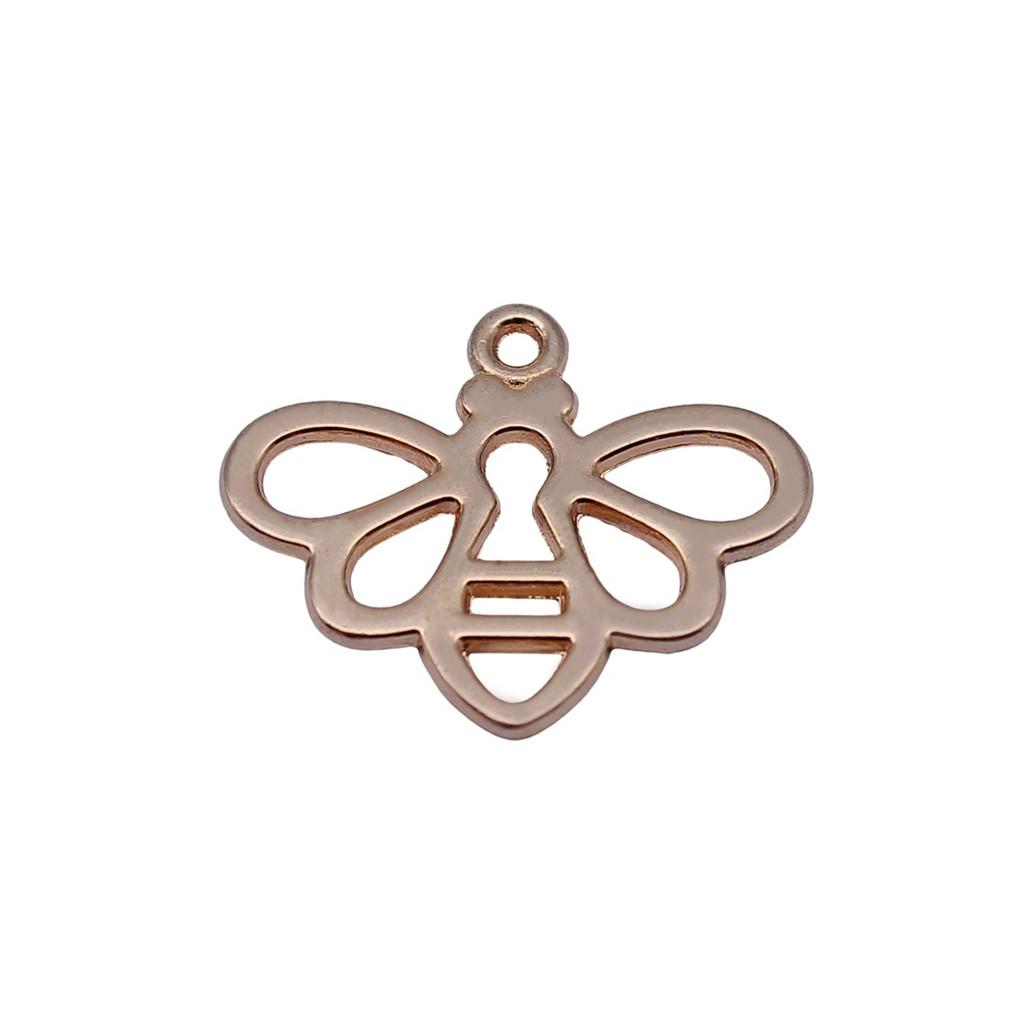 Large Pendants Bees Honeycomb Charms For Bee Themed DIY Jewelry Making