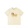 Pure Cotton American Retro Dog Short-sleeved T-shirt Women's New Spring and Summer Design Sense Loose Lazy Trendy Brand Clothes