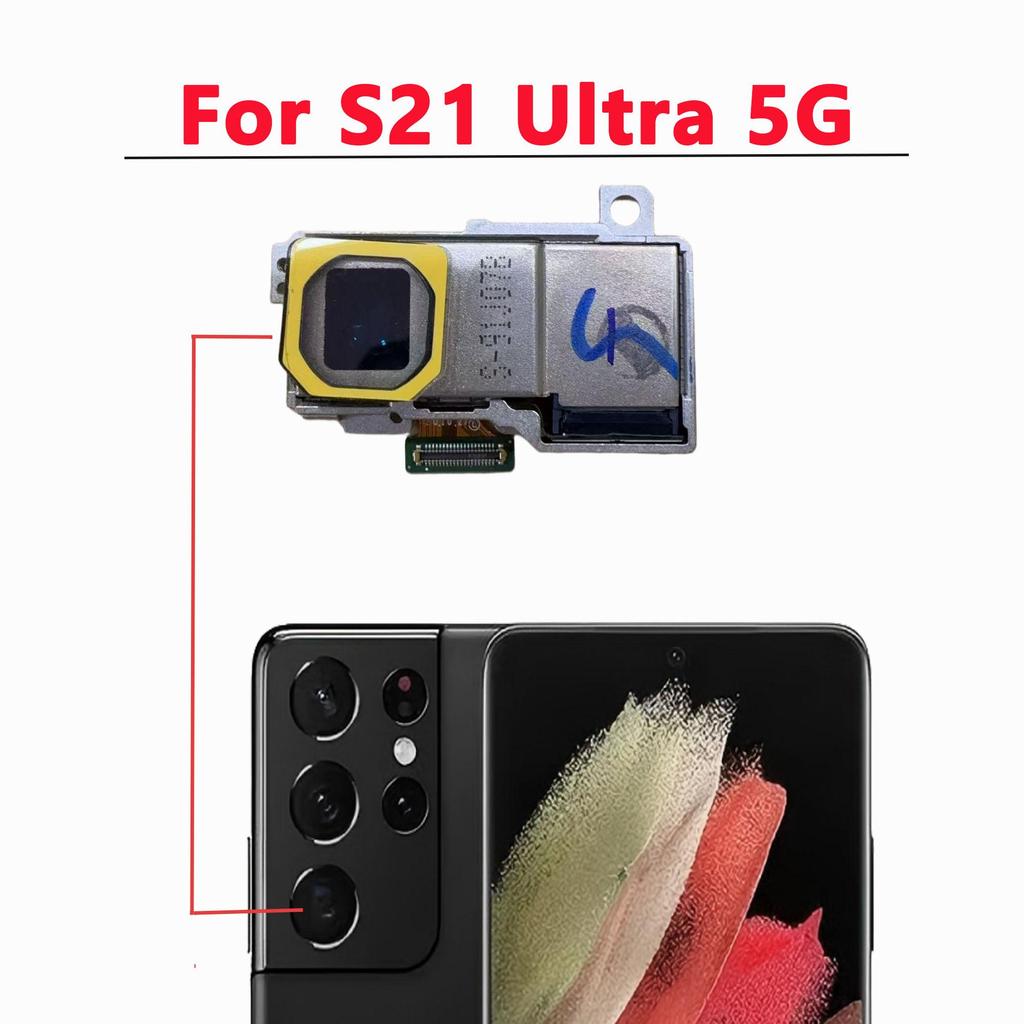 Hintere Vordere Kamera Für Samsung Galaxy S21 Ultra 5G G998B G998U Frontale Selfie Rückseite Rückseite Kamera Modul Ersatzteile