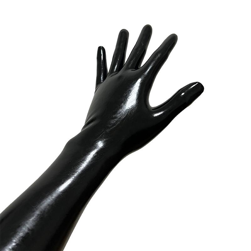 Latex Gloves / Long 0.4mm Shiny Latex Suit