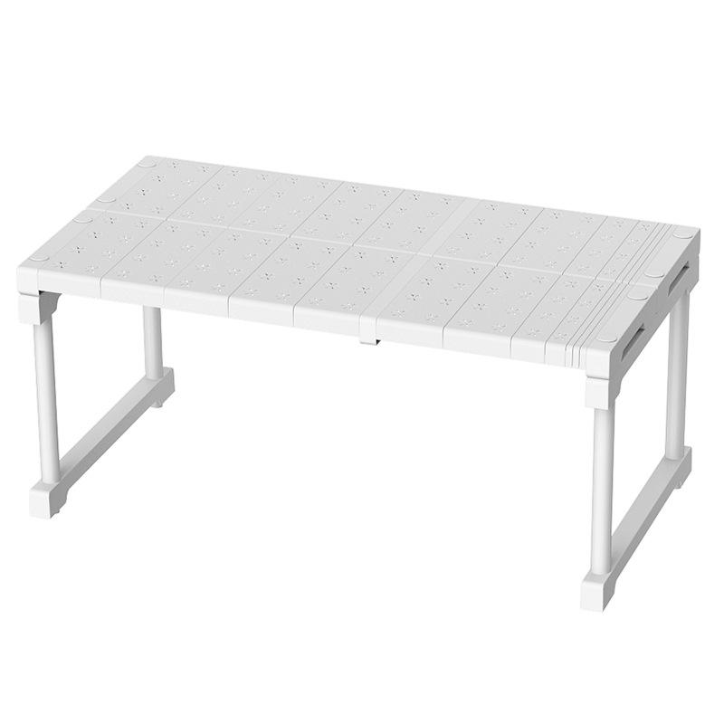 Expandable No-Drill Wardrobe Divider and Storage Shelf