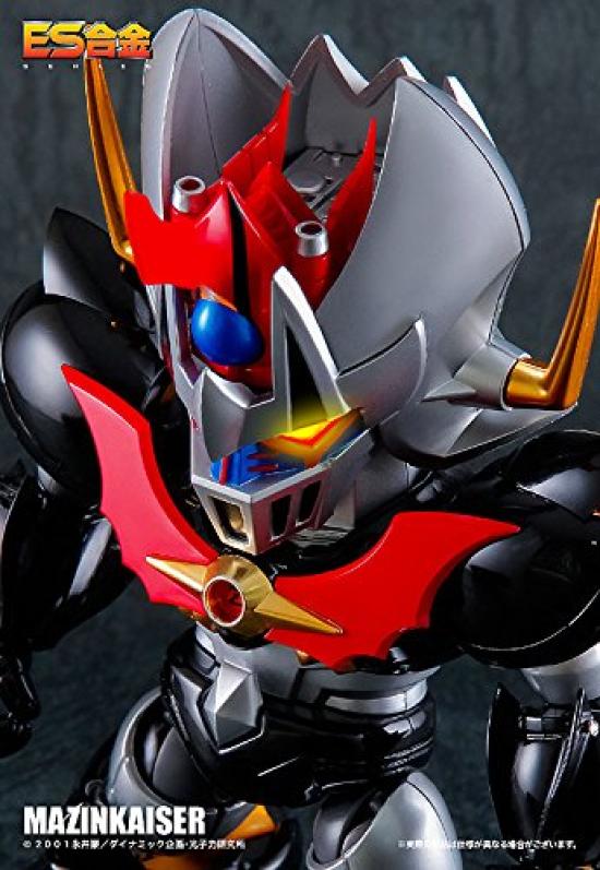 Action Toys ES Alloy Mazinger Kaiser Height 160mm Painted Movable Figure approx. Die-cast