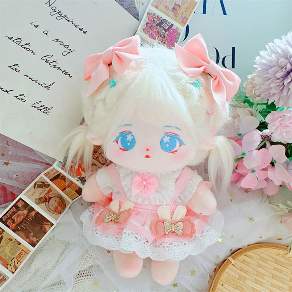 niannyyhouse 20cm Plush Toy Clothes - Shirt, Dress, Accessories - Cotton Doll - Dress-up